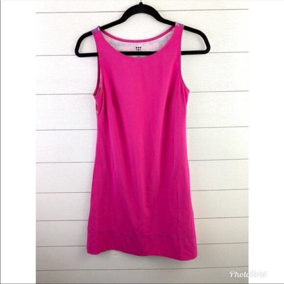 Title Nine Sleeveless Summer Athletic Dress Pink - Picture 1 of 5